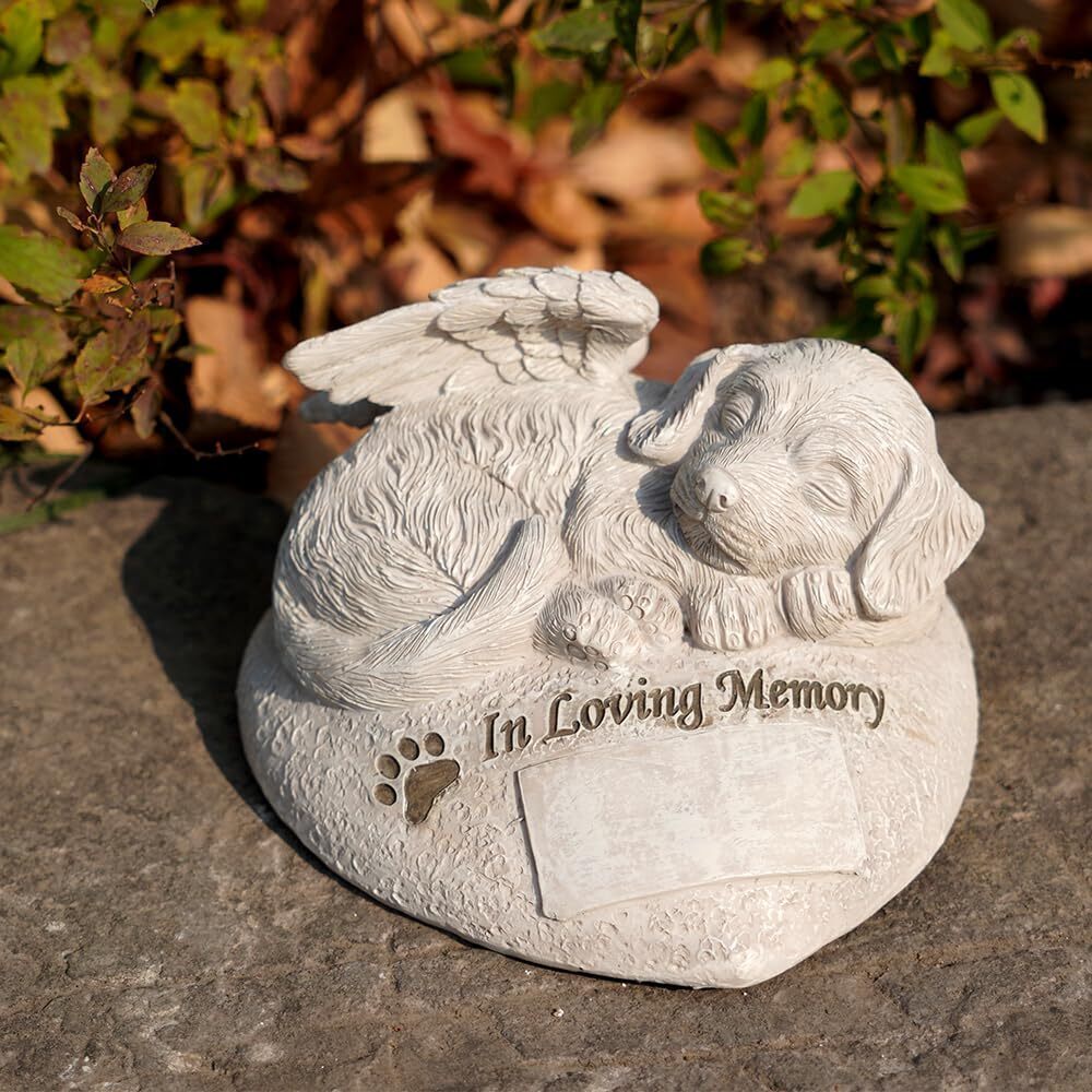 5545 DIY Pet Memorial Stone - Personalized Outdoor Garden Memorial Gift